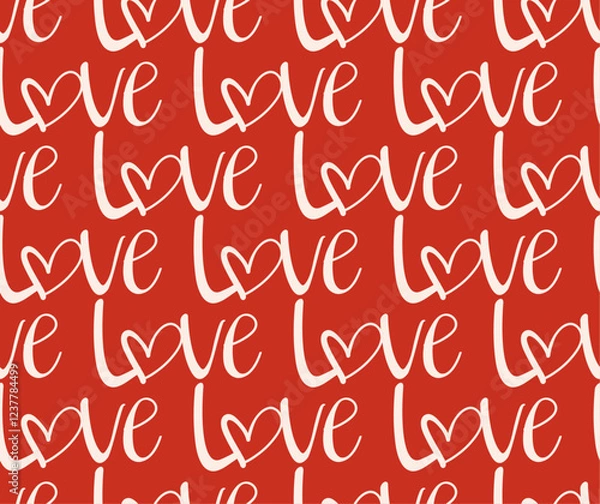 Obraz LoveSeamlessPattern1