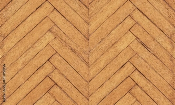 Fototapeta Elegant herringbone wood pattern texture