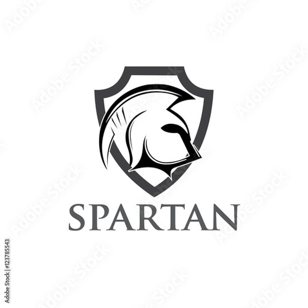 Fototapeta Spartan Logo