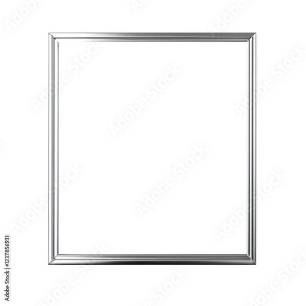 Fototapeta vintage silver frame	
