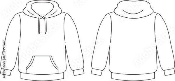 Fototapeta パーカー白