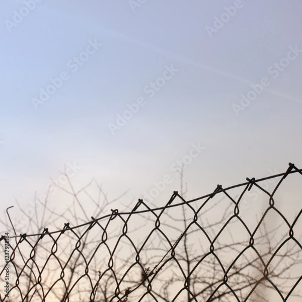 Obraz Maschendrahtzaun