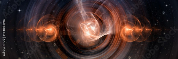 Obraz Fusion, 3D Illustration