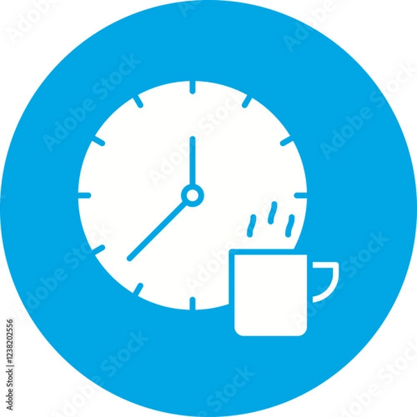 Fototapeta Rest icon single vector illustration