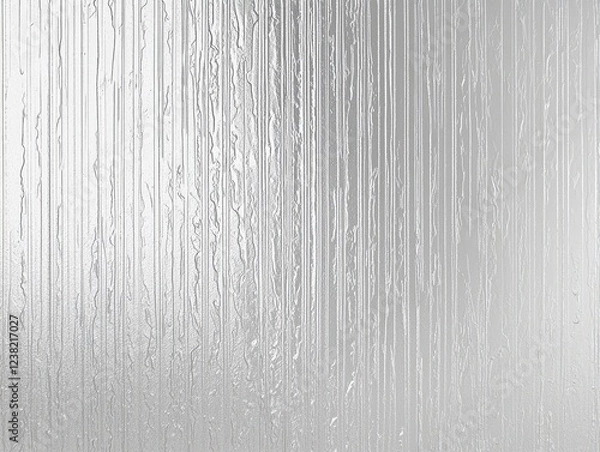 Obraz Textured Glass with Vertical Lines: Abstract close-up of textured glass with vertical lines creating a captivating play of light and shadow.
