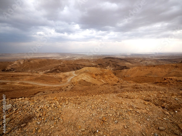Obraz Red and orange colors of a desert