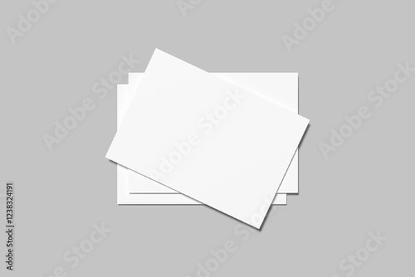 Fototapeta Certificate Blank Mockup