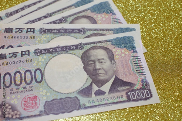 Obraz 日本円　一万円札