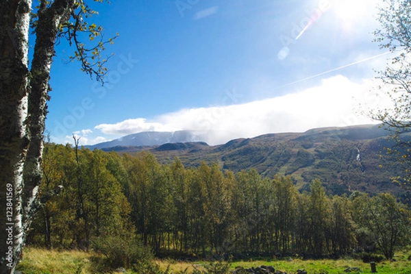 Fototapeta Mountain view