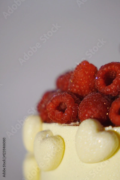 Obraz strawberries cake 
