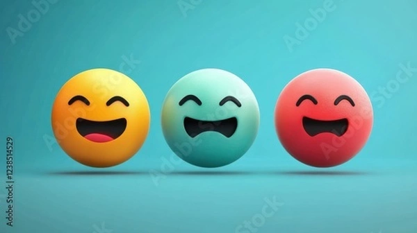 Fototapeta Feedback emotion scale. Customers feedback vector concept. Measuring review opinions approval recommendation status