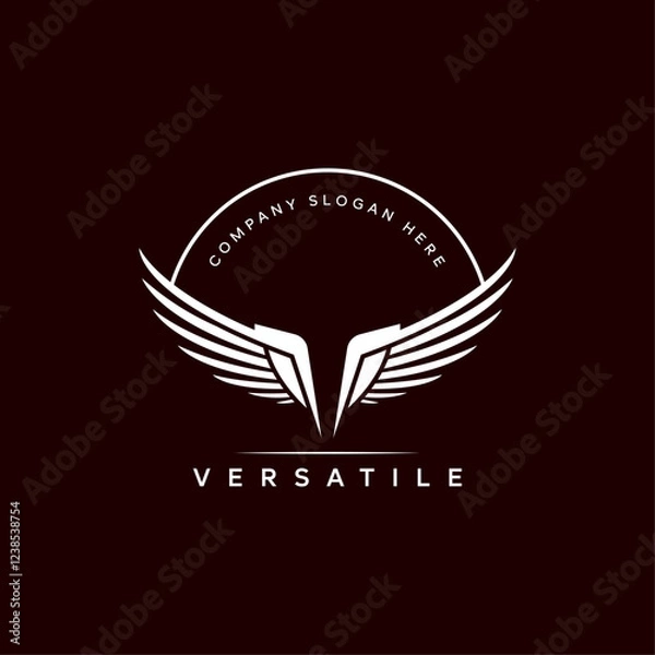 Fototapeta Customizable Car Logo Template