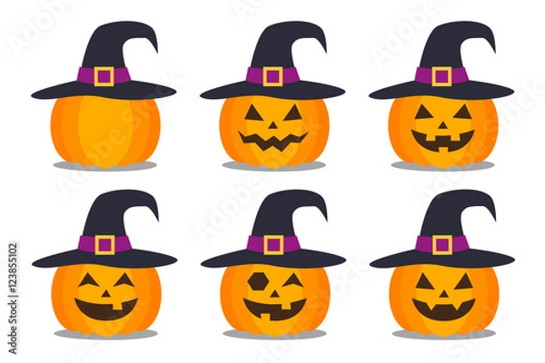 Obraz Halloween Pumpkin character