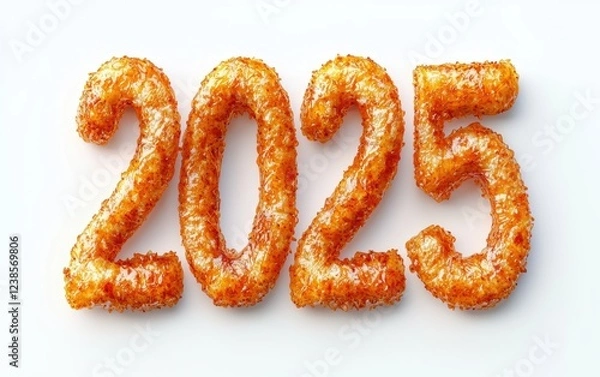 Fototapeta 2025 Made of Crispy Onion Rings and Mozzarella Sticks Isolated on a White Background