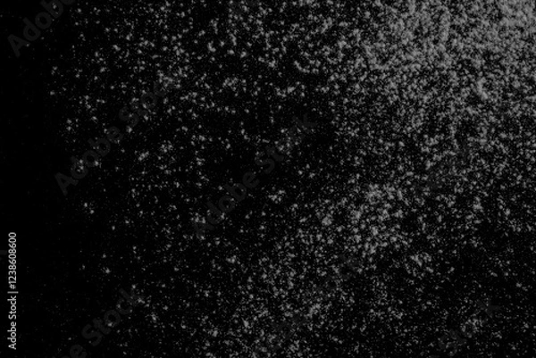 Fototapeta Particles, dust, dots, roughness, texture, pattern, shape, overlay, explosion, dispersion, graceful