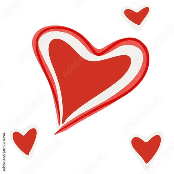 Fototapeta Cute heart