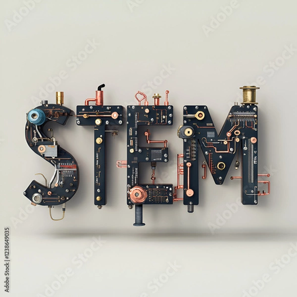 Fototapeta STEM Design
Engineering STEM Art
Innovative STEM Display
Creative STEM Word
Technology Themed STEM
STEM in Technology