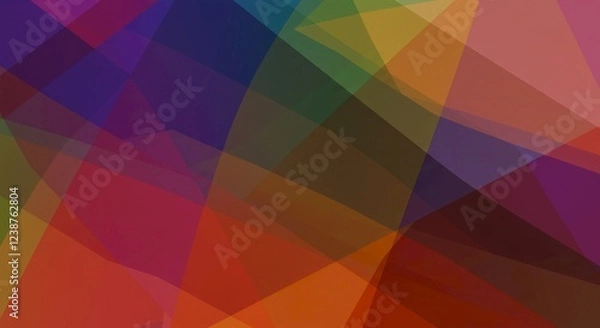 Fototapeta Abstract Colorful Geometric Background Design Texture Pattern