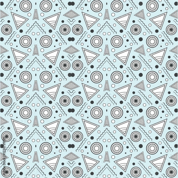 Obraz geometric seamless pattern design art