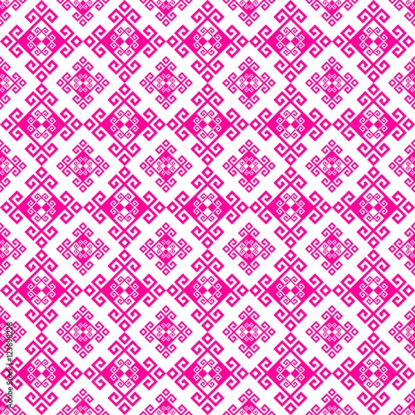 Fototapeta Retro seamless indian pattern