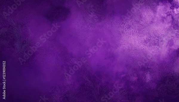 Fototapeta rich royal deep purple abstract background texture with vintage grunge patterns and old paper design for digital art creative projects graphic design and creative media