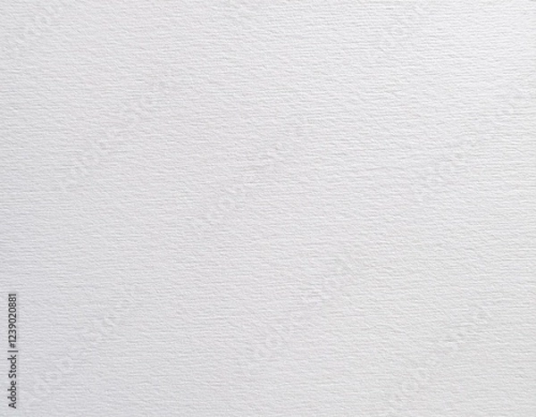 Fototapeta seamless textured white watercolor paper background texture tileable thick rough kraft card stock flat lay backdrop pattern with copy space artistic abstract creative concept