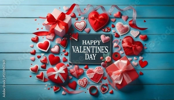 Fototapeta Valentine's Day, GENERATIVE AI	