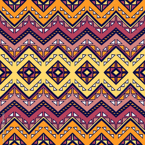 Obraz Aztec seamless pattern