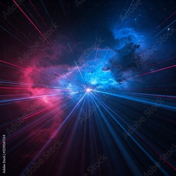 Fototapeta Futuristic AI, Sci-Fi and Technology Items, Backgrounds and Concepts