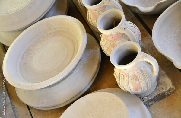 Fototapeta Poterie en terre cuite