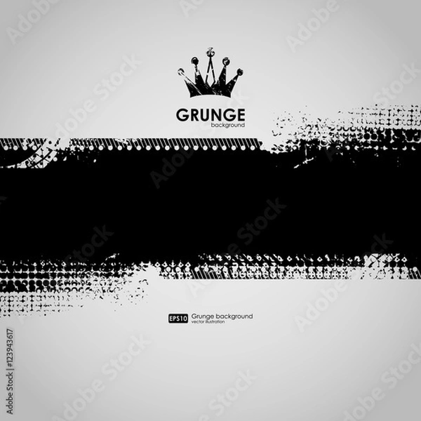Fototapeta background for poster in grunge minimalism style. Grunge print for t-shirt. Abstract background. Texture background. Abstract shape