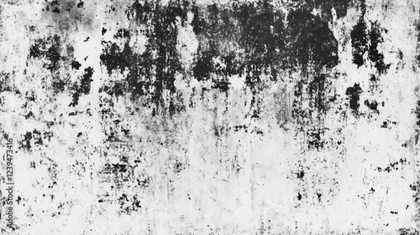 Fototapeta Distressed Wall Texture with Grunge and Speckled Patterns for Creative Use