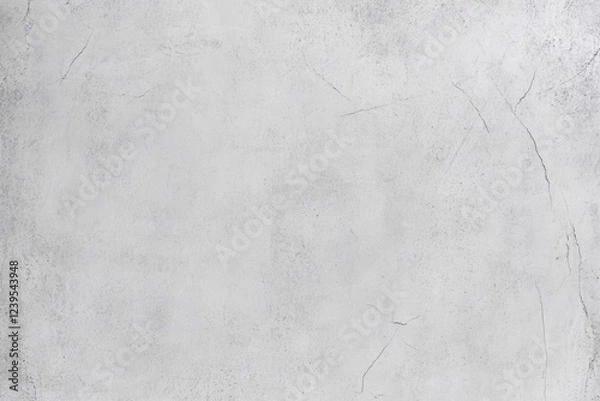 Obraz Textured gray concrete wall with subtle cracks and weathered surface