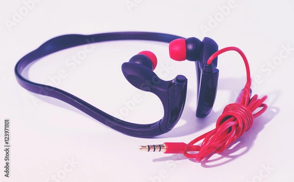 Fototapeta Headphones