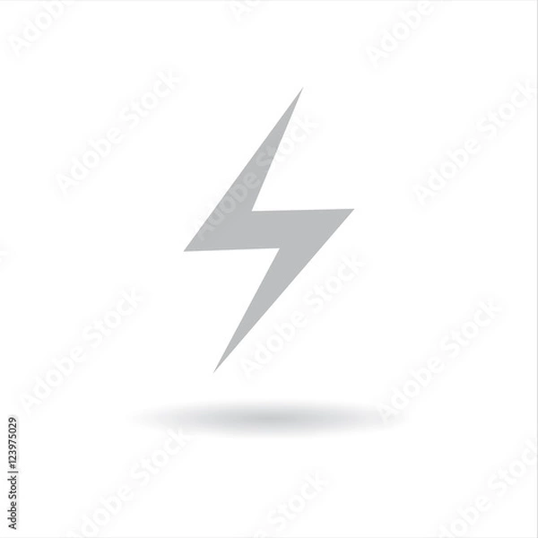 Fototapeta flash icon vektor