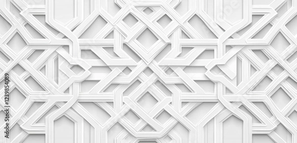 Obraz style geometric seamless background