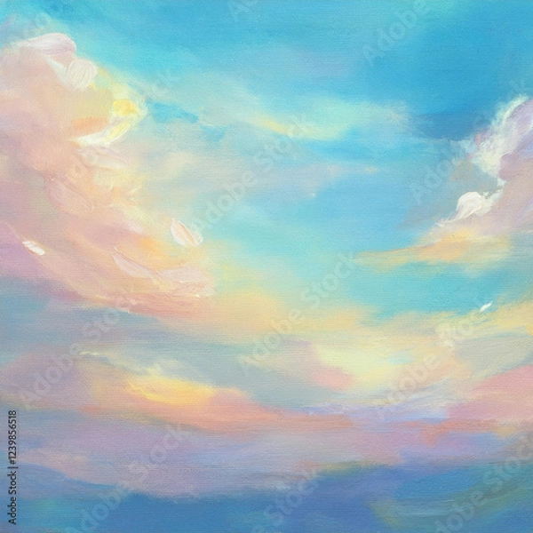 Fototapeta 유화 배경