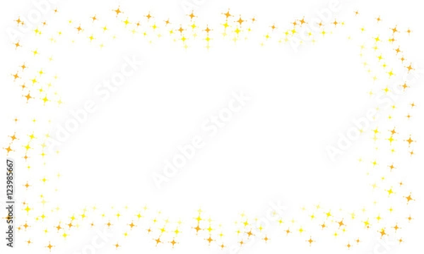 Fototapeta キラキラ枠01