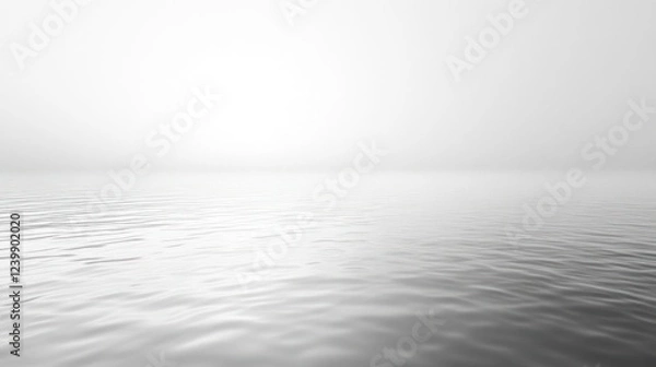 Fototapeta a serene and calm ocean scene