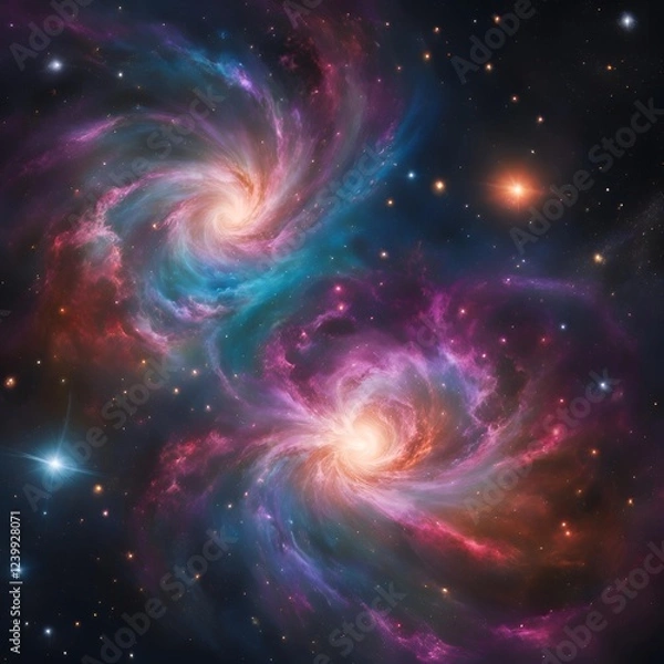 Fototapeta space of space