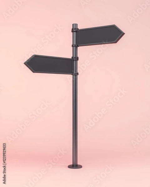 Obraz modern wayfinding sign