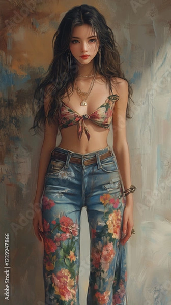 Fototapeta 美女, 女性, 高校生, 制服, 高校, 美しい, 顔, モデル, 日本, 韓国, アジア, カフェ, ファッション, 人々, 人, ブルネット, 髪の毛, 笑みを浮かべている, 目, 悲しい, 笑う, 淑女, 化粧, ライフスタイル, ポーズ, うっとりさせる魅力, 唇, 肌, ヘアスタイル, 長い, 黒, 暗い, 茶色, 1, スタイル, 文科系, 美しさ, ビジネス, シティ, 女, アーバ