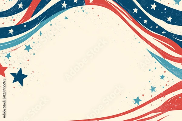 Fototapeta fourth of july background