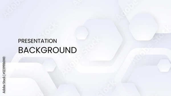 Obraz White gradient abstract-background ideal for presentations, business uses, and modern designs