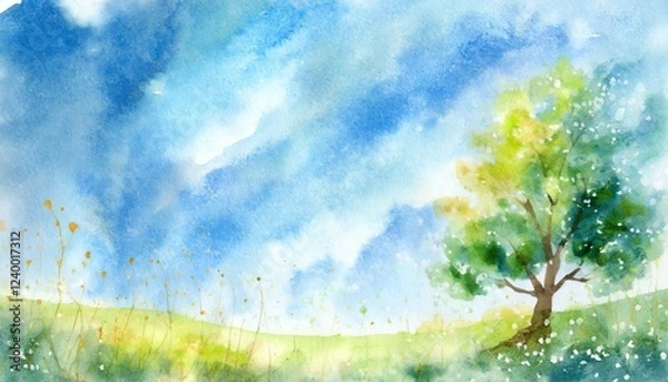 Fototapeta 田舎の癒しの景色