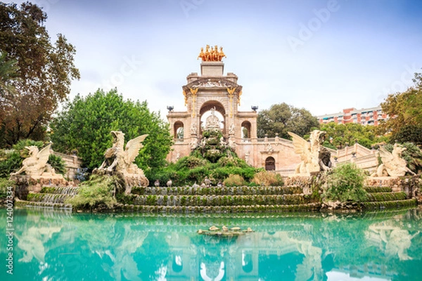 Obraz Parc de la Ciutadella, Barcelona, ​​Hiszpania