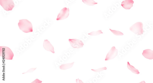 Obraz 桜の花びら、透明背景