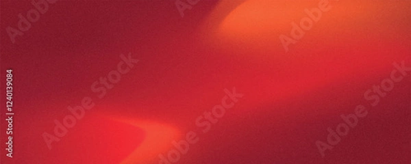 Obraz Red gradient abstract background, horizontal texture design. This is a customizable file.vector