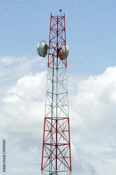 Fototapeta comunnications tower
