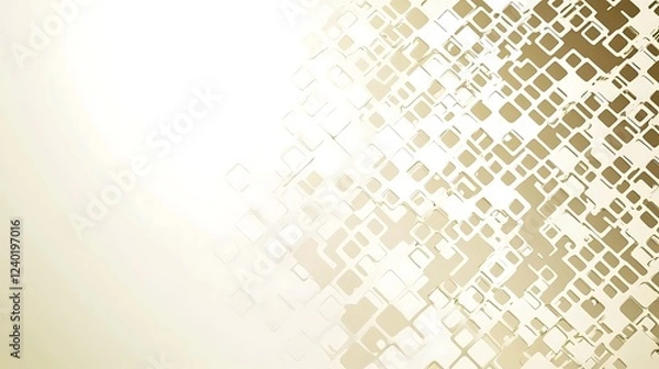 Fototapeta Beige square abstract background